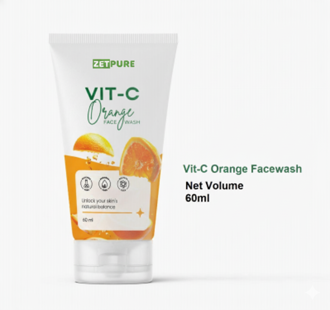 VIT C Orange FaceWash