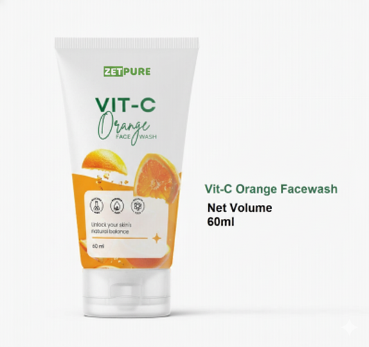 VIT C Orange FaceWash